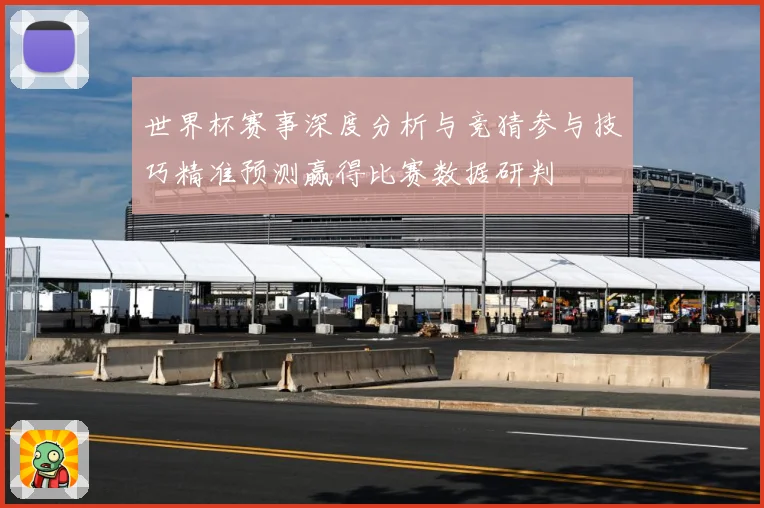 世界杯赛事深度分析与竞猜参与技巧精准预测赢得比赛数据研判